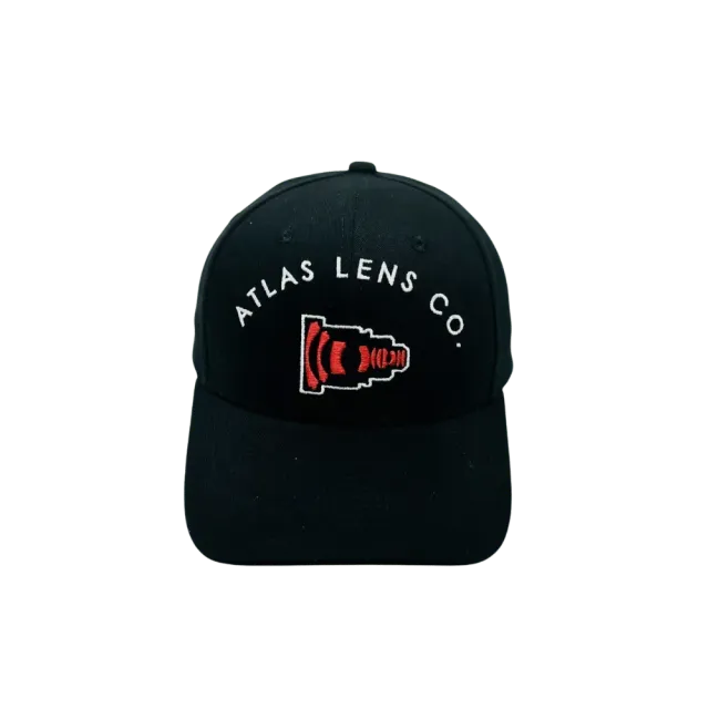 Atlas Lens Co. Cap casquette brodée objectif taille unique