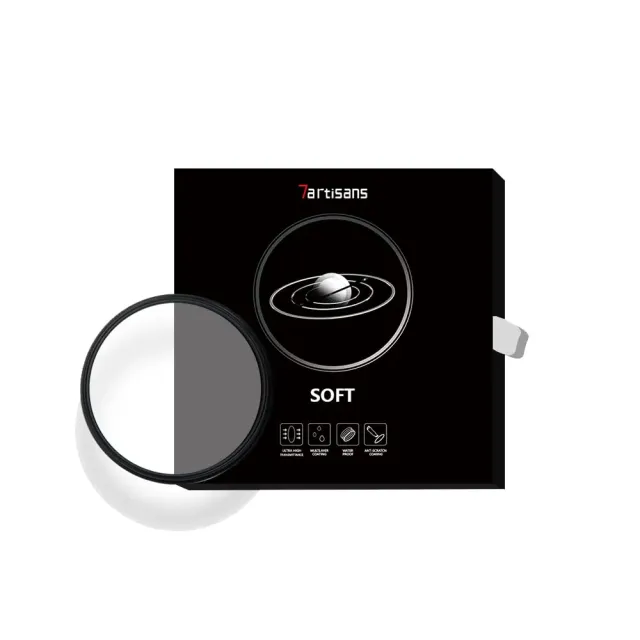 7Artisans filtre Soft 1/4 77mm effet cinéma