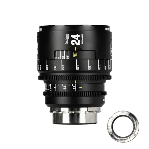 7Artisans Infinte 24mm T2.1 objectif cinéma PL noir plein format
