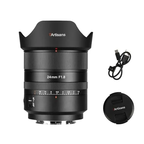 7Artisans AF 24mm F1.8 objectif autofocus Sony E plein format