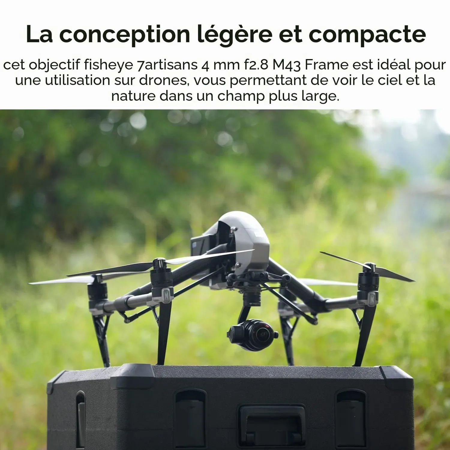 7Artisans 4mm F2.8 objectif fisheye Sony E circulaire