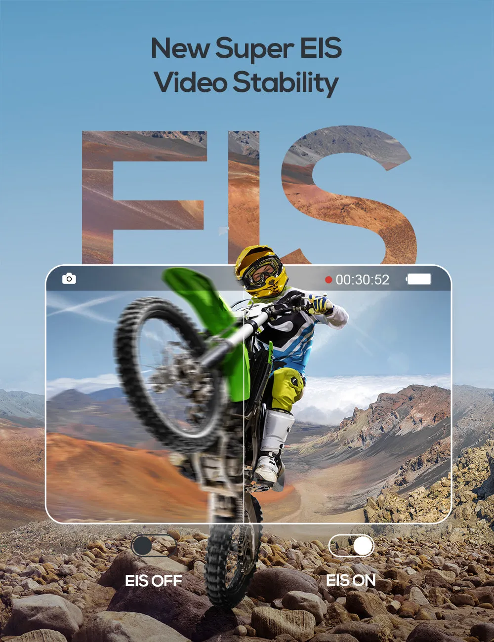 iZeeker iA800 caméra d'action 6K 30fps