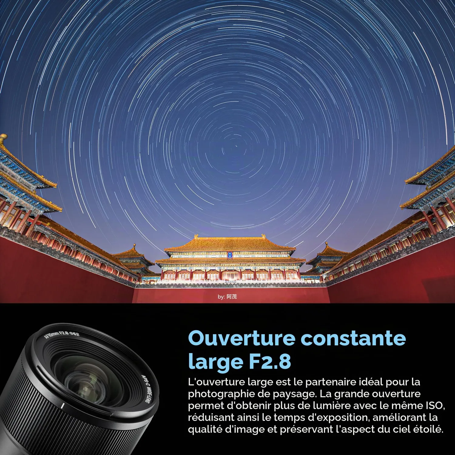 7Artisans AF 10mm F2.8 objectif Sony E APS-C autofocus