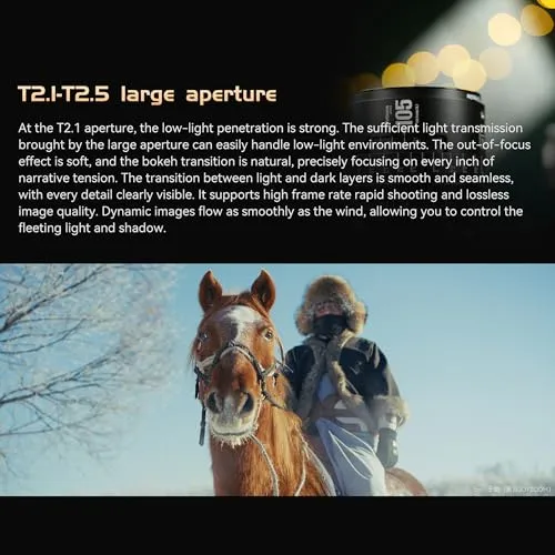 7Artisans Infinte 24mm T2.1 objectif cinéma PL blanc plein format