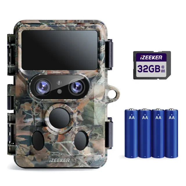 iZeeker iG600 caméra de chasse 4K double objectif