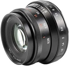 7Artisans 35mm F1.2 II objectif Canon M lumineux