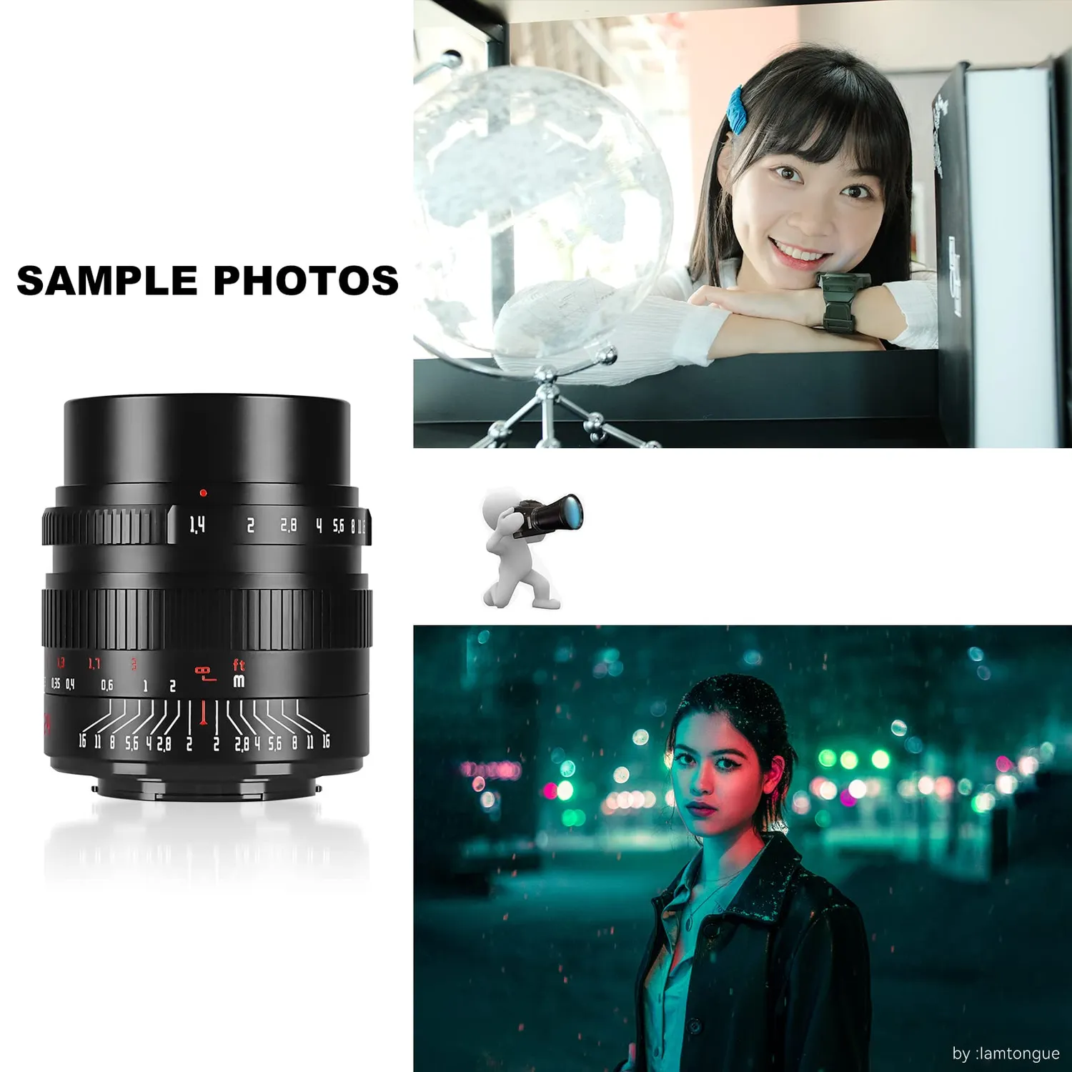 7Artisans 24mm F1.4 objectif Canon EF-M lumineux
