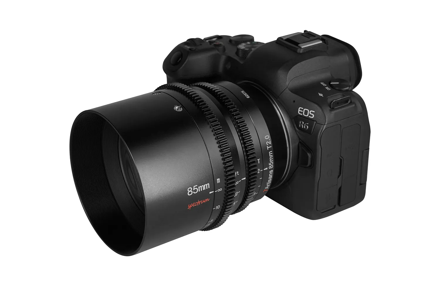 7Artisans Spectrum 85mm T2.0 Objectif Cinéma RF Noir