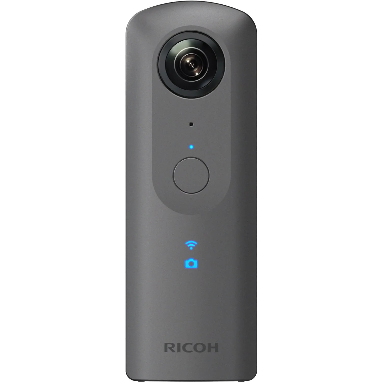 Ricoh Theta V Caméra 360° 4K 24 Mpix Grise Métal