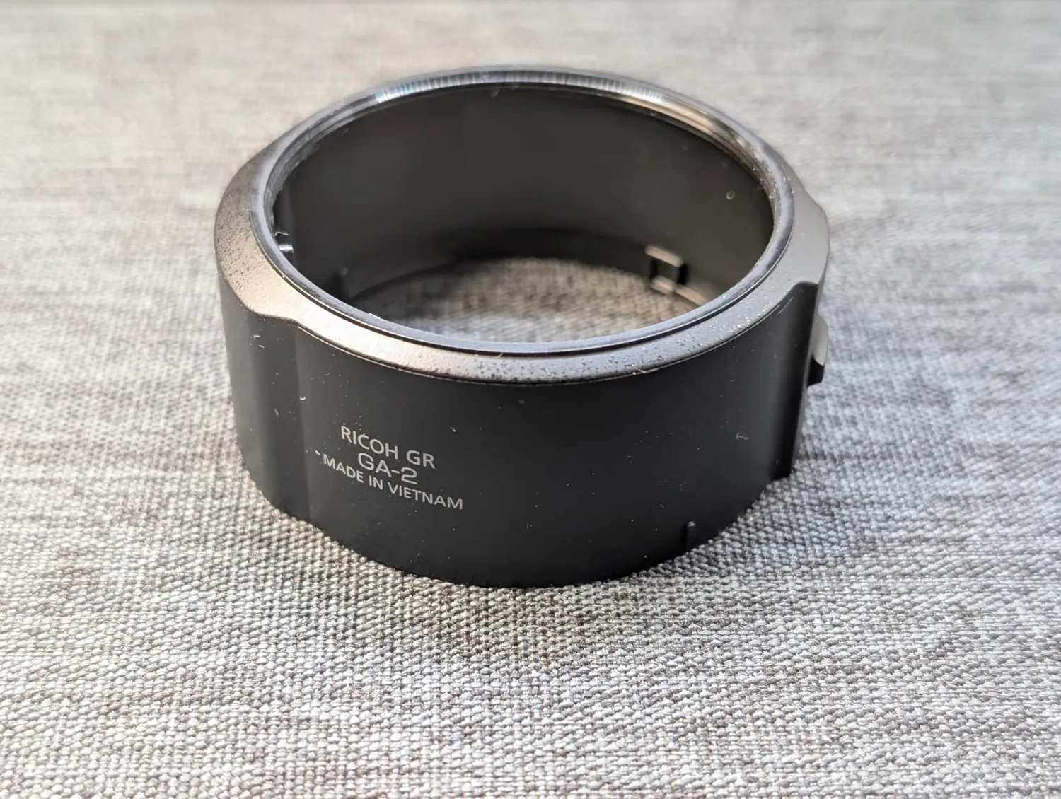 Ricoh GR GA-2 adaptateur GR IIIx filtre 49mm