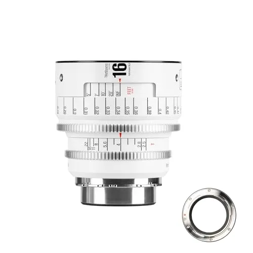 7Artisans INFINTE 16mm T2.5 objectif cinéma PL blanc grand-angle