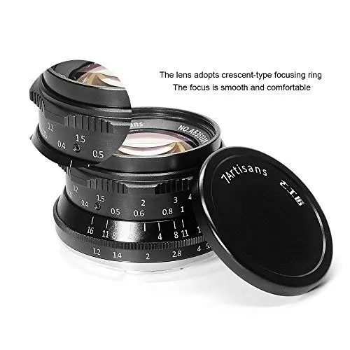 7Artisans 35mm F1.2 objectif manuel monture Nikon Z noir