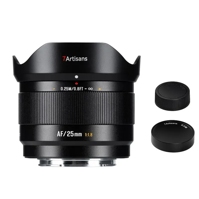 7Artisans Lite 25mm F1.8 objectif Sony autofocus léger