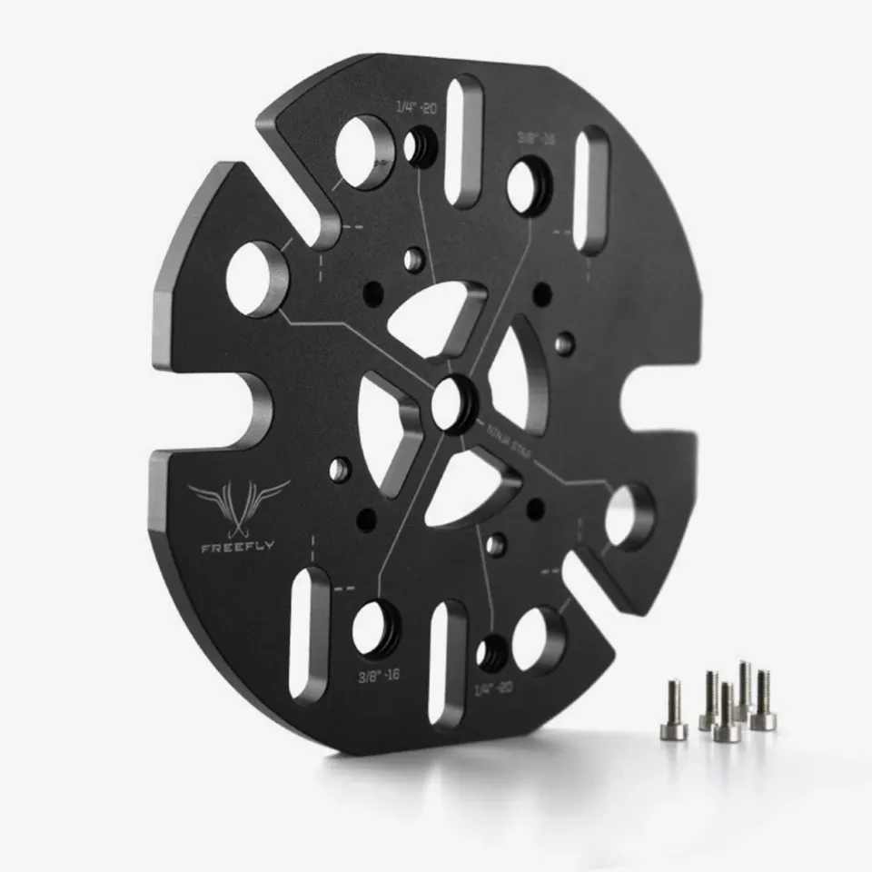Freefly Movi Ninja Star Adapter Plate platine alu