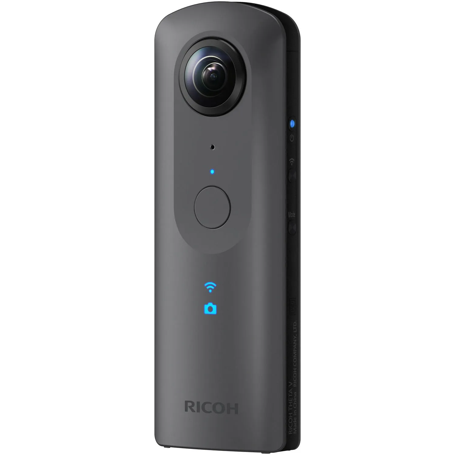 Ricoh Theta V Caméra 360° 4K 24 Mpix Grise Métal