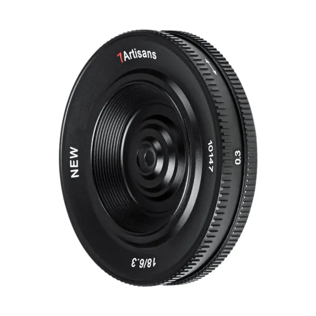 7Artisans 18mm F6.3 objectif Panasonic pancake MFT