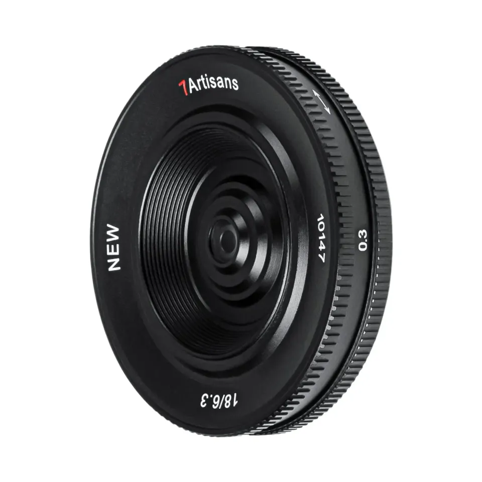 7Artisans 18mm F6.3 objectif Panasonic pancake MFT