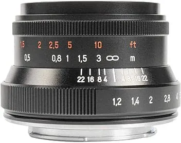 7Artisans 35mm F1.2 II objectif Canon M lumineux