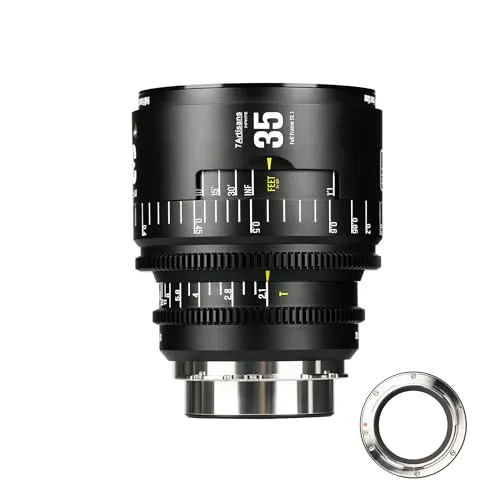 7Artisans Infinte 35mm T2.1 objectif cinéma PL noir plein format
