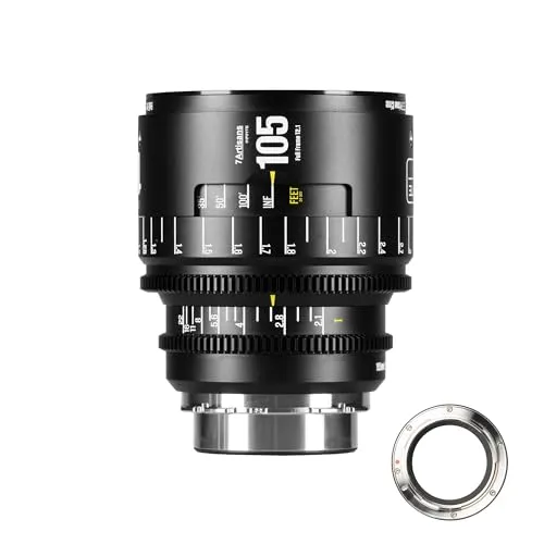 7Artisans Infinte 105mm T2.1 Ciné PL plein format noir
