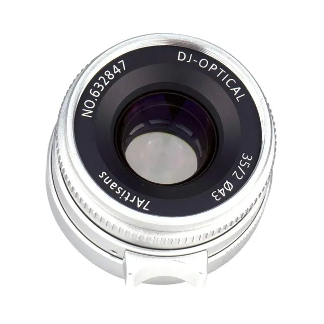 7Artisans 35mm F2.0 objectif Leica M argent focale fixe