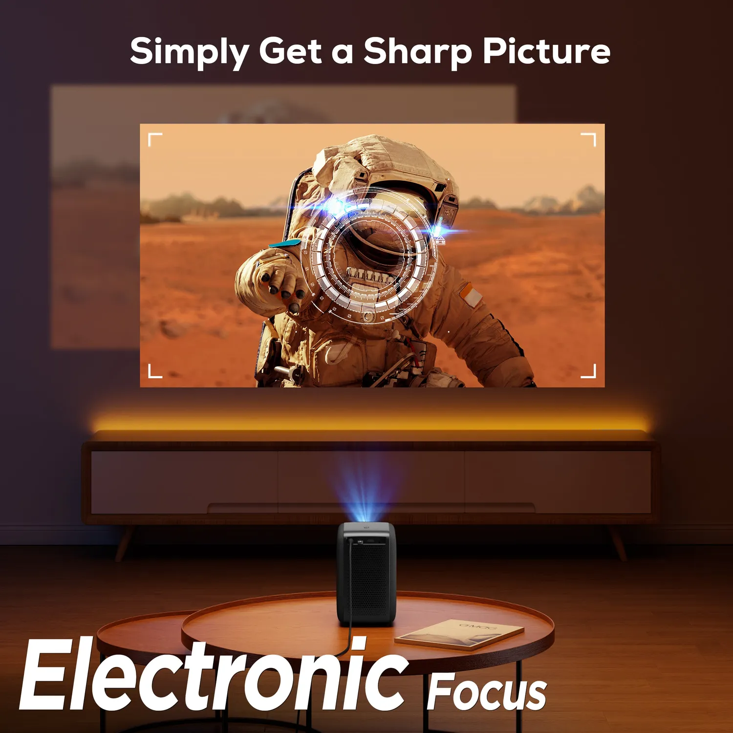 iZeeker iPL610 vidéoprojecteur WiFi Netflix image auto