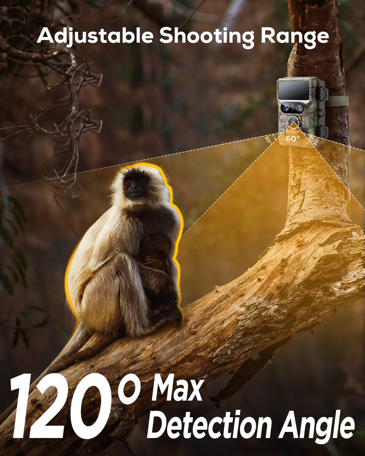 iZeeker iG600 caméra de chasse 4K double objectif
