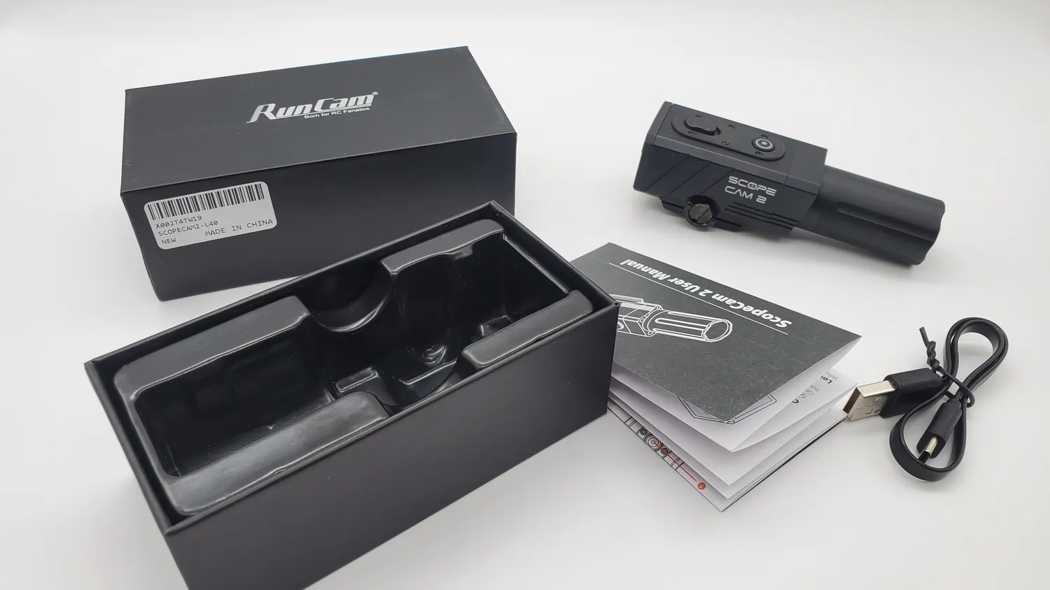 RunCam Scope Cam 2 caméra airsoft 1080p alu IP64