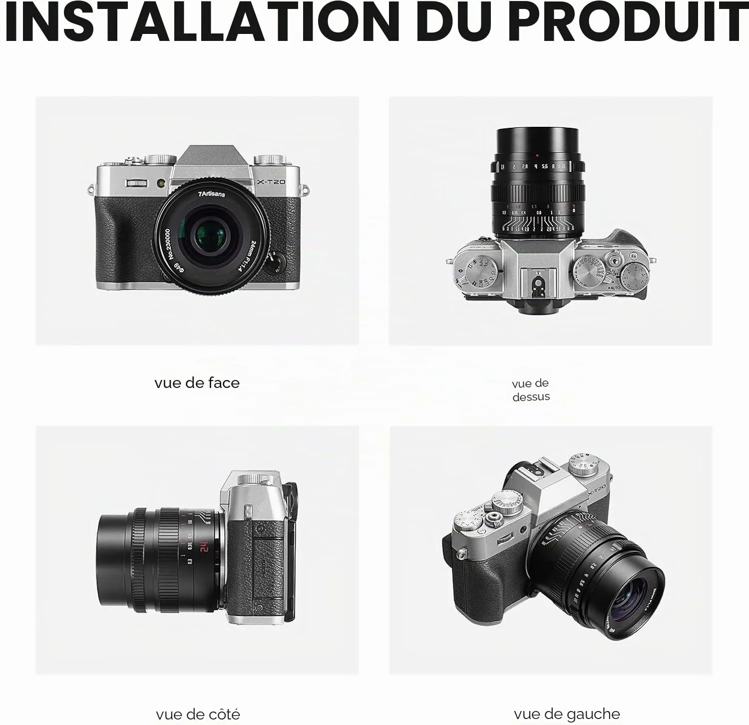 7artisans 24mm F1.4 objectif Sony E grande ouverture