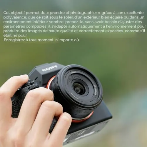 7Artisans 18mm F5.6 objectif monture E plein format grand angle