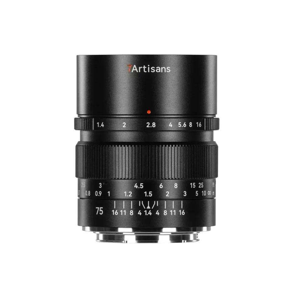 7Artisans 75mm F1.4 objectif monture Z portrait