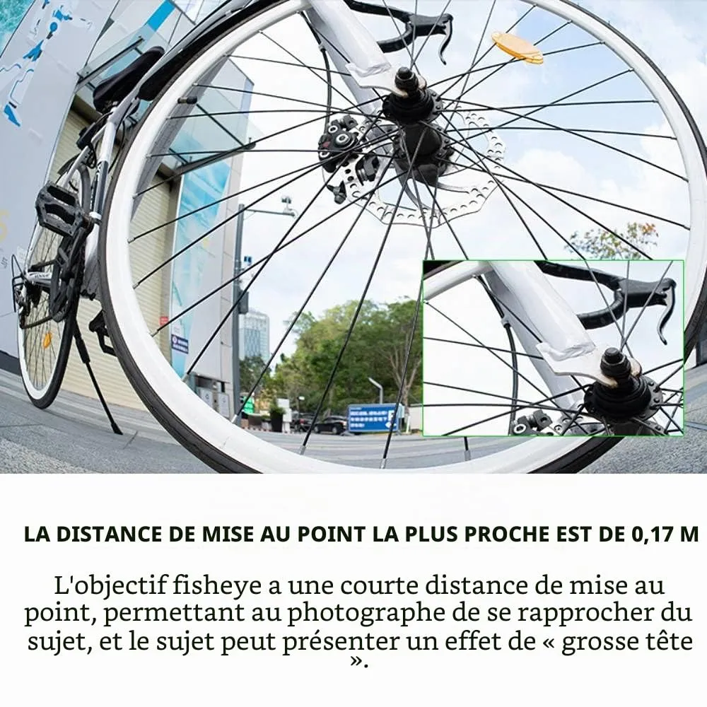 7Artisans 10mm F2.8 II Objectif Fisheye Sony E 178°