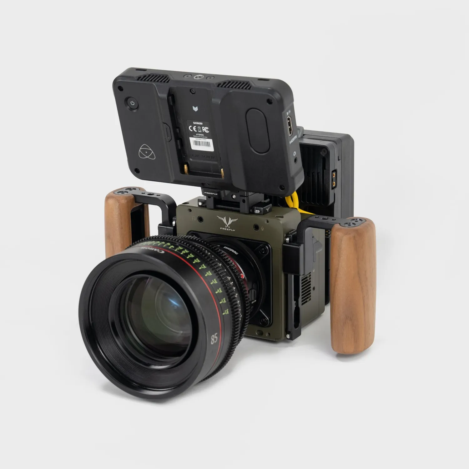 Freefly Ember NATO Side Handle poignée bois latérale