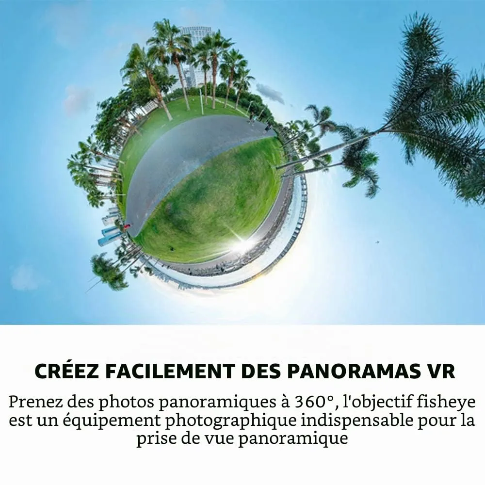 7Artisans 10mm F2.8 II Objectif Fisheye Sony E 178°