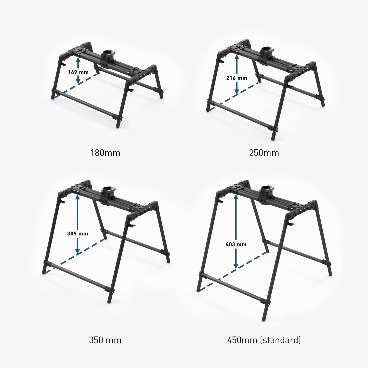 Freefly Systems Alta X Cargo train atterrissage modulaire
