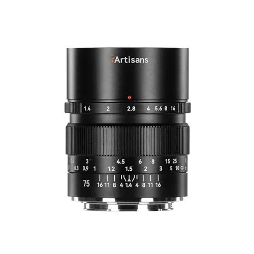 7Artisans 75mm F1.4 objectif Sony E manuel portrait