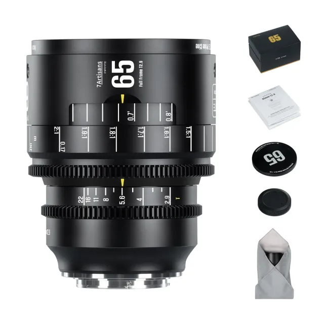 7Artisans Infinite MF65mm T2.9 objectif cinéma monture Sony E macro 2x