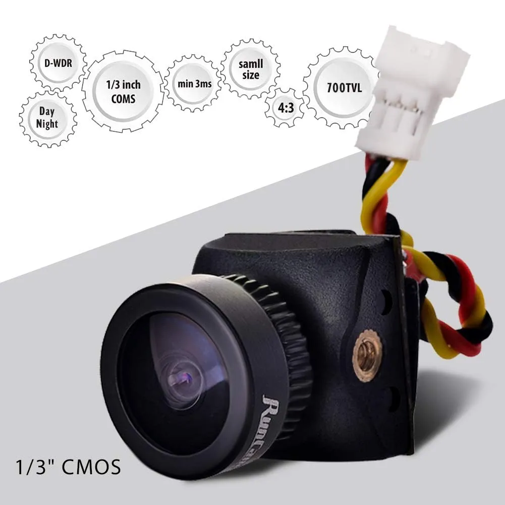 RunCam Nano 2 caméra FPV 700TVL NTSC 170°