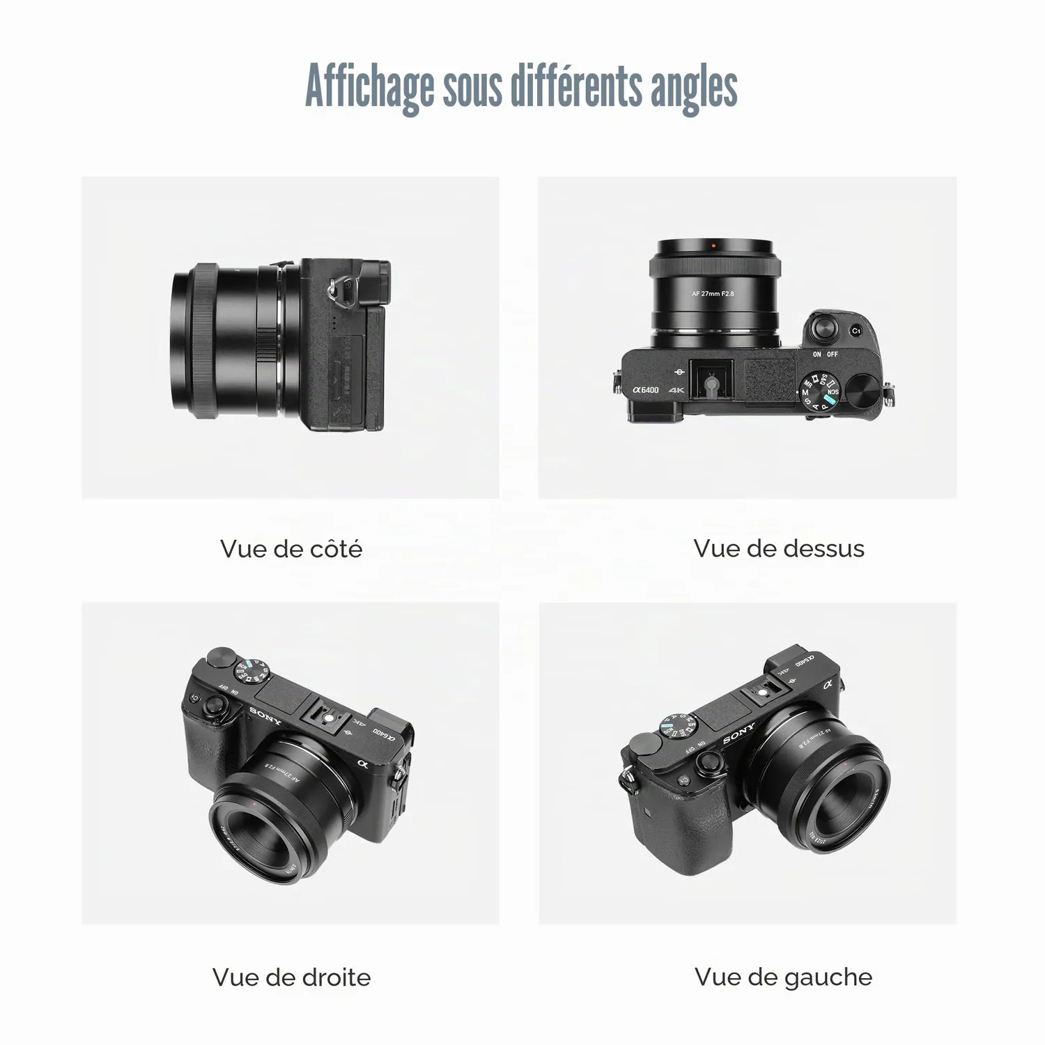 7Artisans AF 27mm F2.8 objectif APS-C Sony E compact