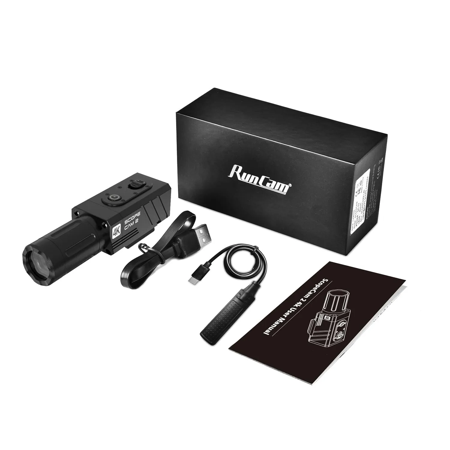 RunCam Scope Cam 2 4K caméra airsoft zoom alu