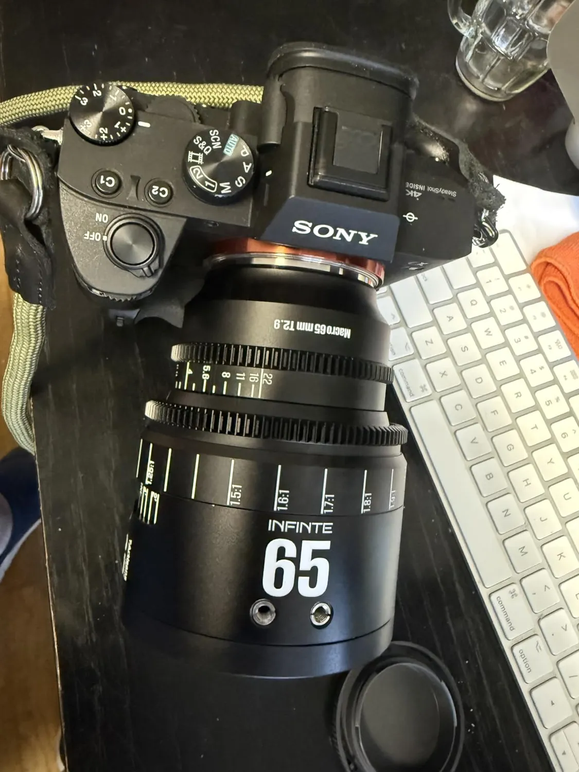 7Artisans Infinite MF65mm T2.9 objectif cinéma monture Sony E macro 2x