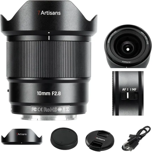 7artisans AF 10mm F2.8 objectif Sony E ultra grand-angle