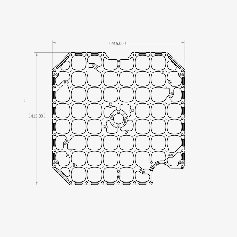 Freefly Alta X Cargo Tray Kit plateau carbone 415 mm