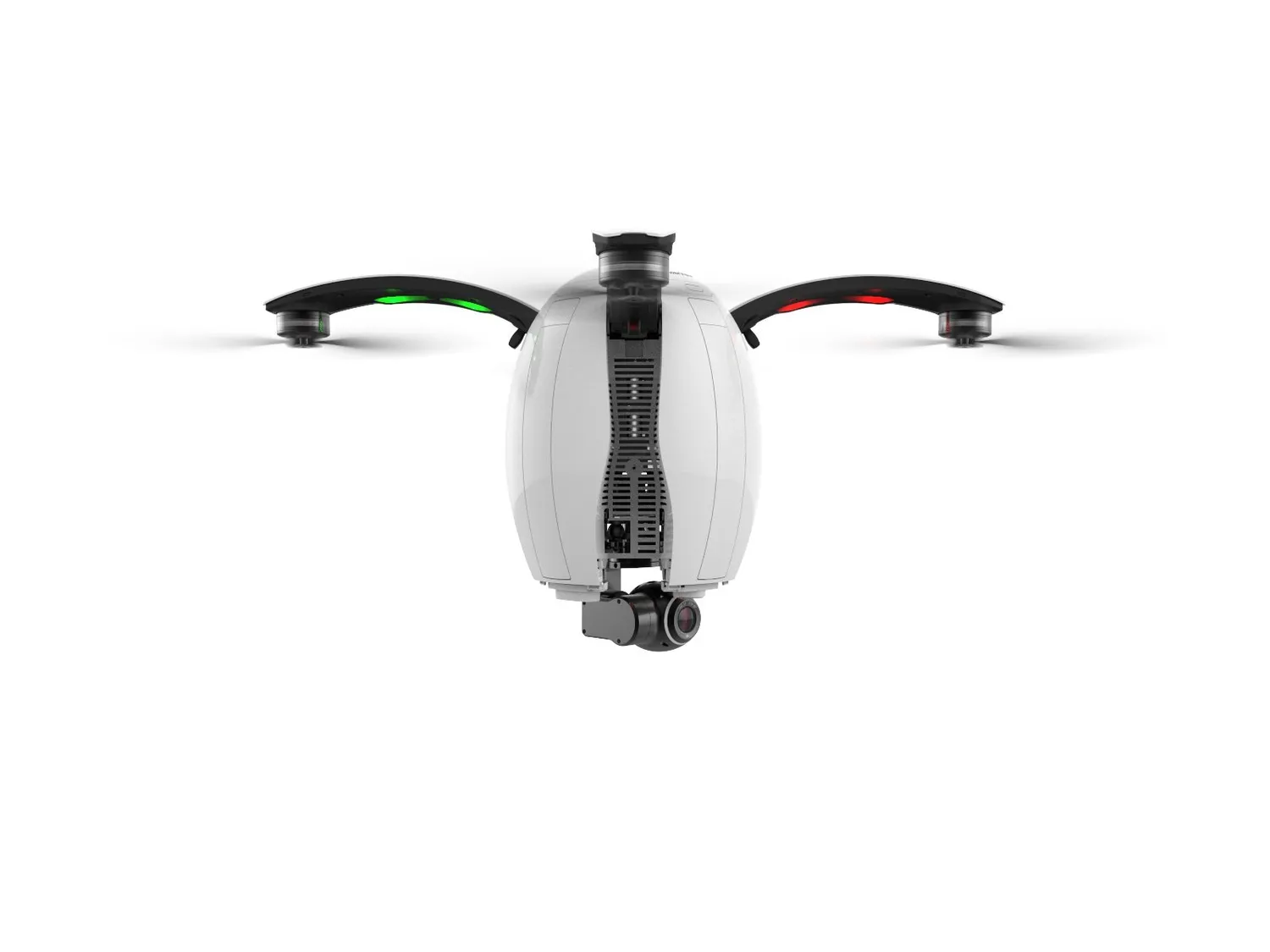 PowerVision PowerEgg drone caméra 4K blanc nacelle 3 axes