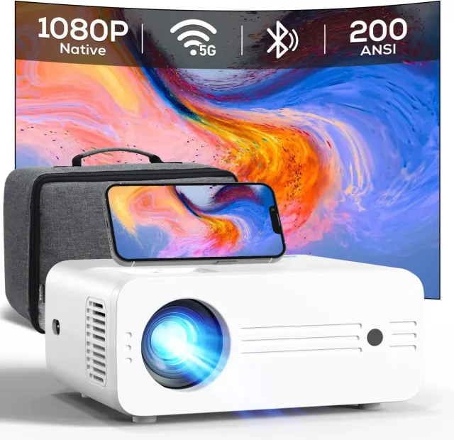 iZeeker iPL310 vidéoprojecteur 1080P WiFi 5G