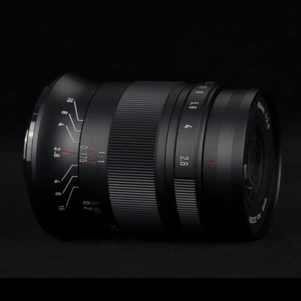 7Artisans 60mm F2.8 Objectif Macro MFT 1:1