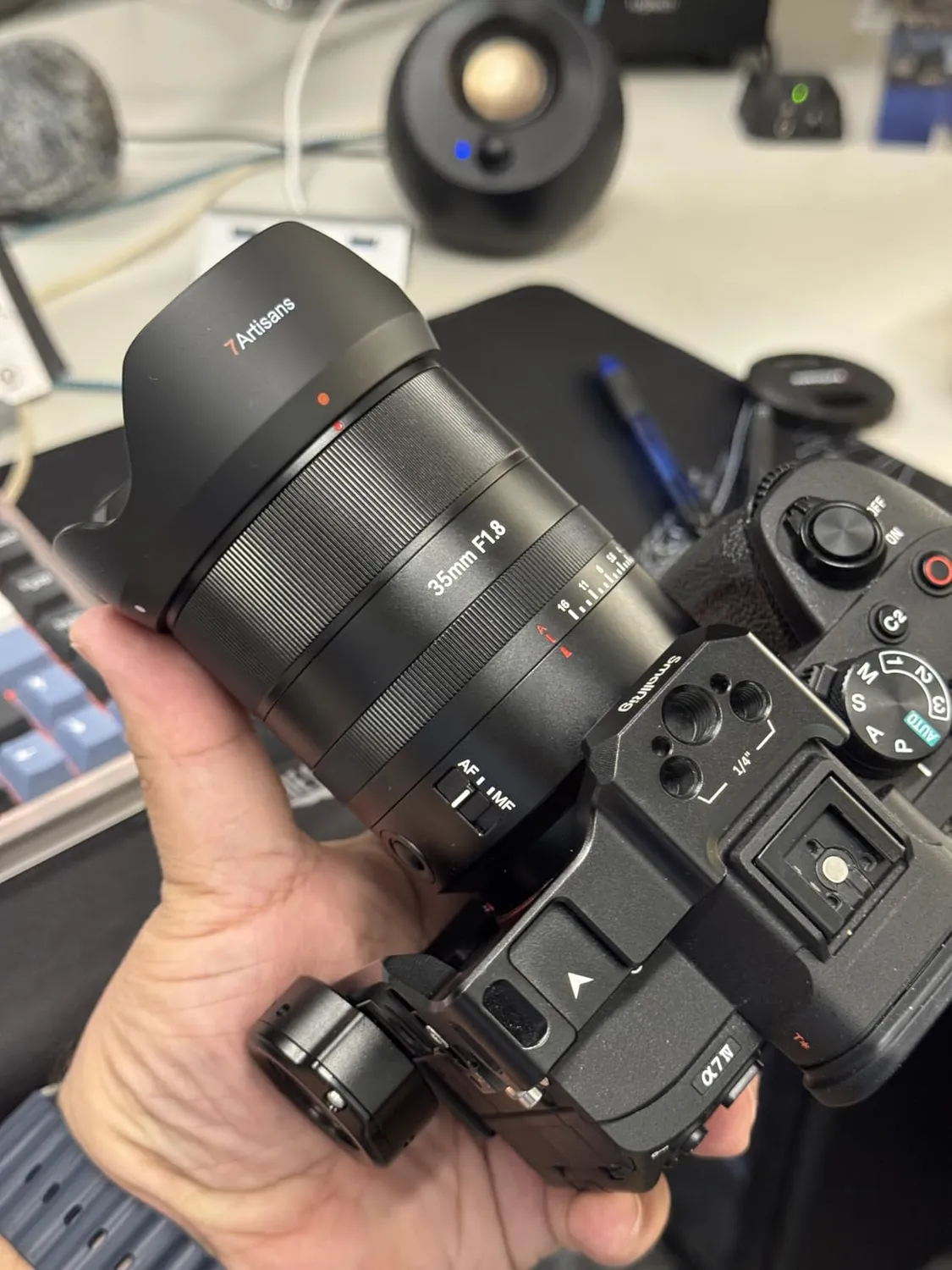 7Artisans AF 35mm F1.8 objectif Sony E autofocus