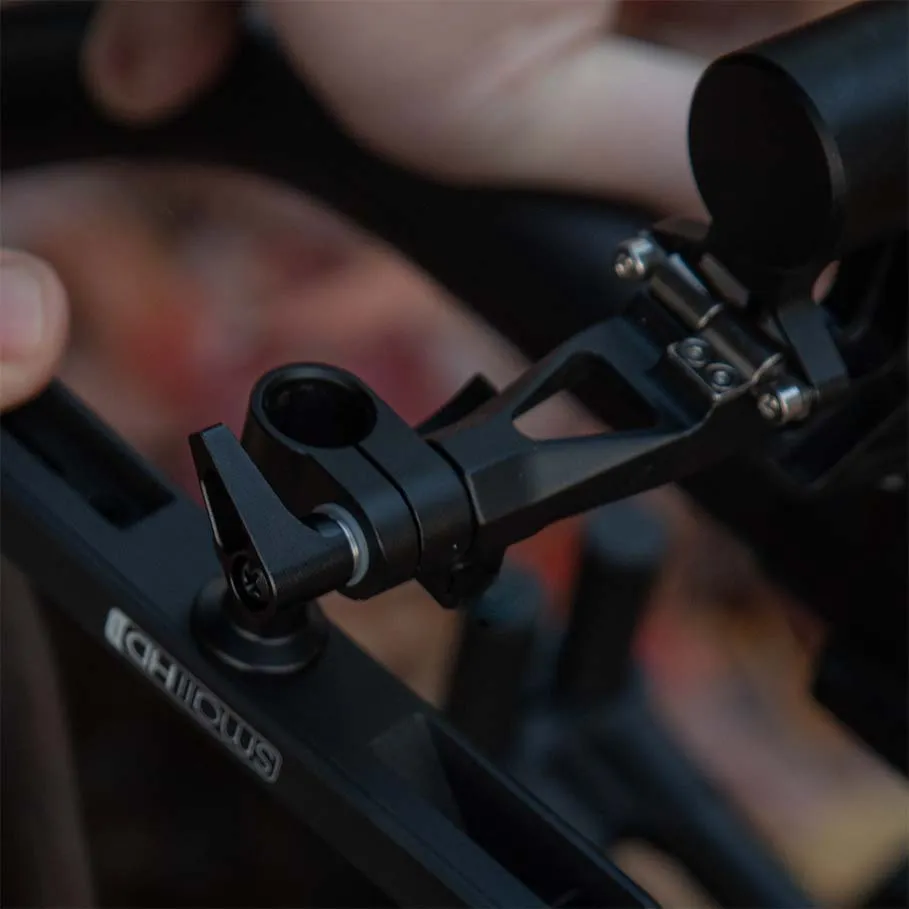 Freefly 13mm Male Female support coudé 90° aluminium