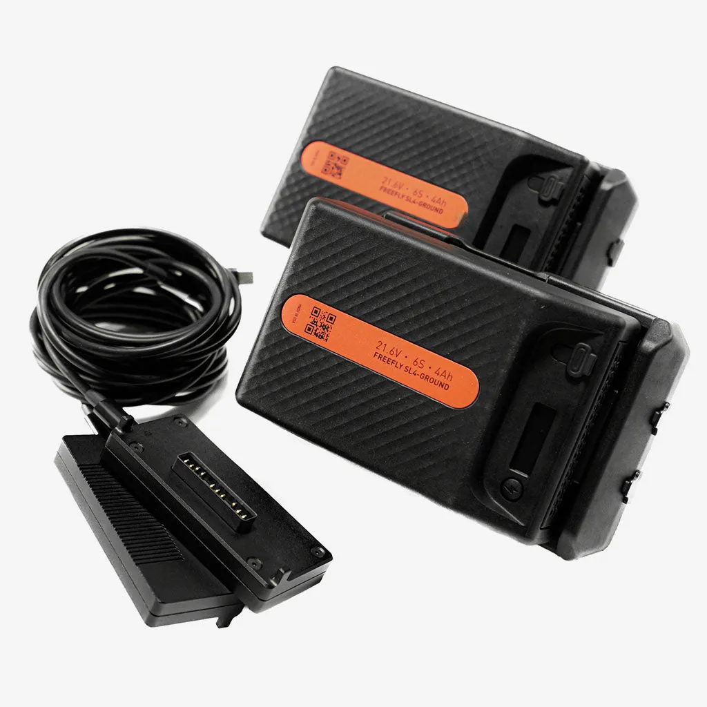 Freefly Mövi Pro SL4 kit batteries 2 accus + adaptateurs