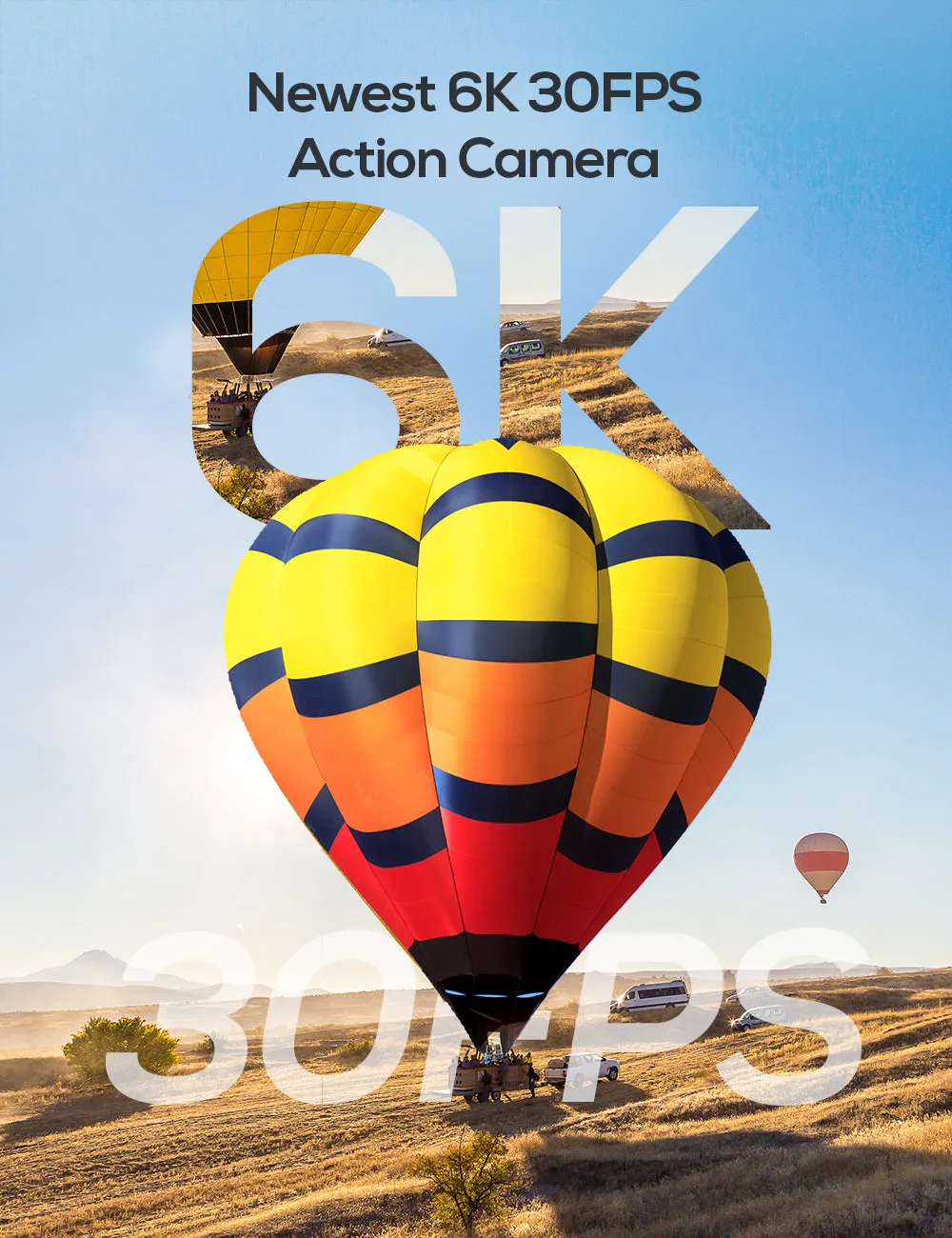 iZeeker iA800 caméra d'action 6K 30fps